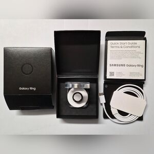 Samsung Galaxy Ring Titanium Black Size 8 SM-Q506 / SM-Q506NZSAXAR